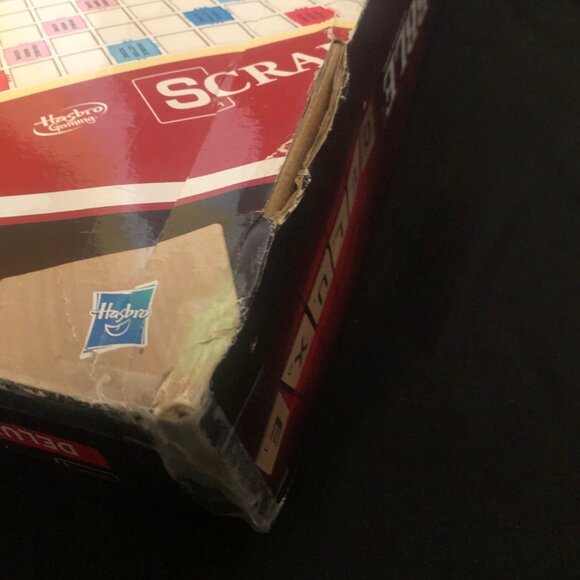 Scrabble Game Deluxe Edition Rotating Board Game & Carry Case - Picture 11 of 15